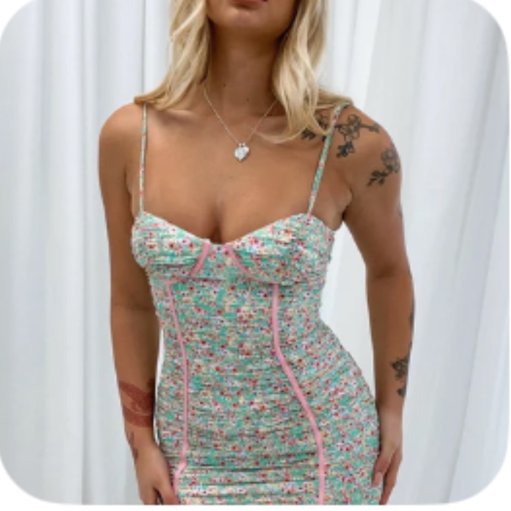 NWT that’s so fetch khloe dress